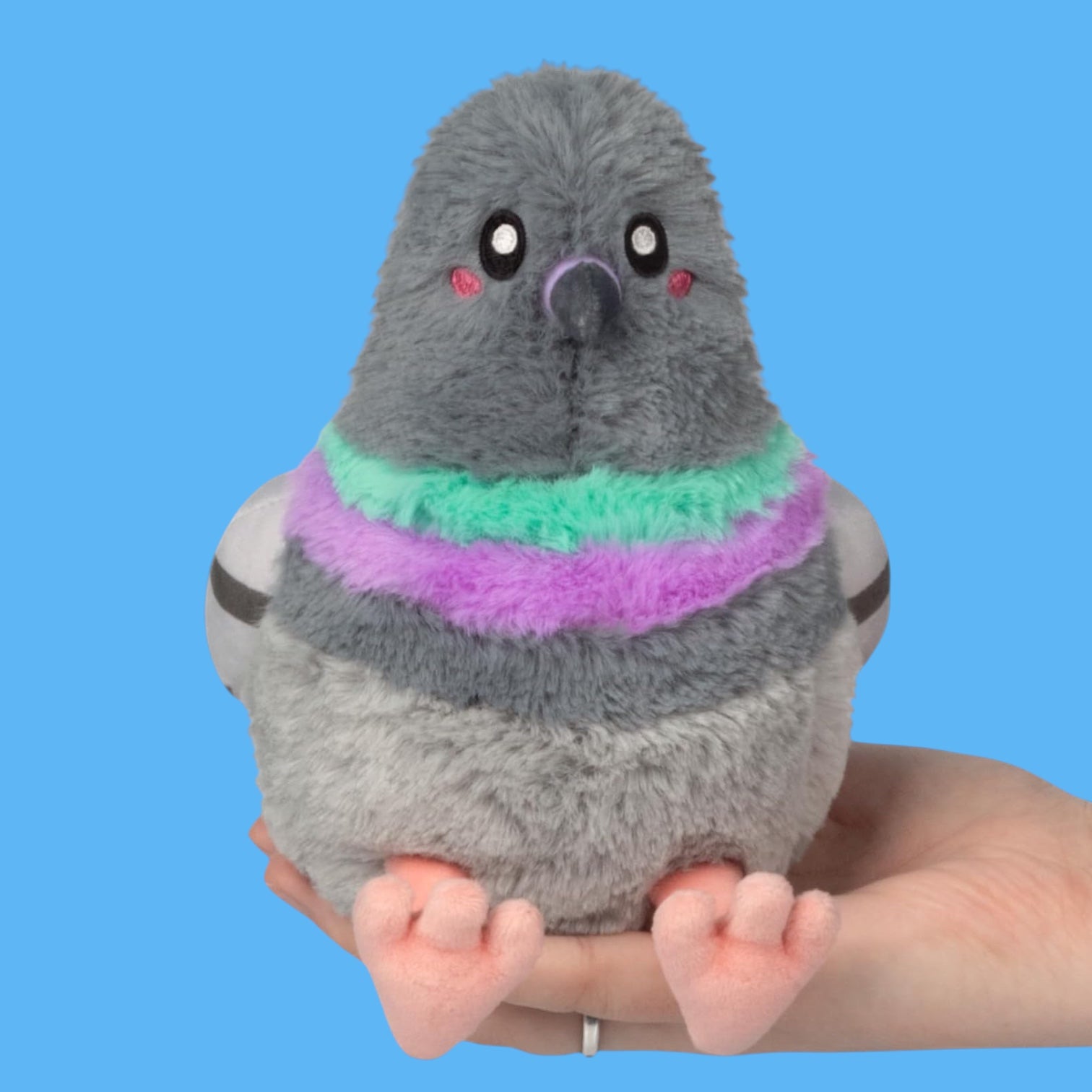 Snugglemi Snackers Pigeon Squishable Nyc Plush | New York