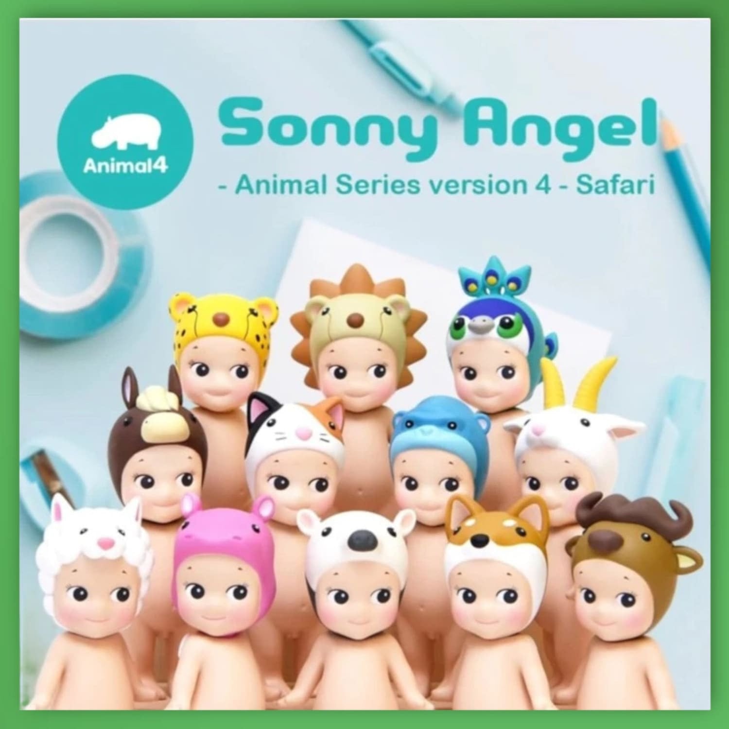 Sonny Angel - Animal Series 4 | Safari Animal Series - Blind