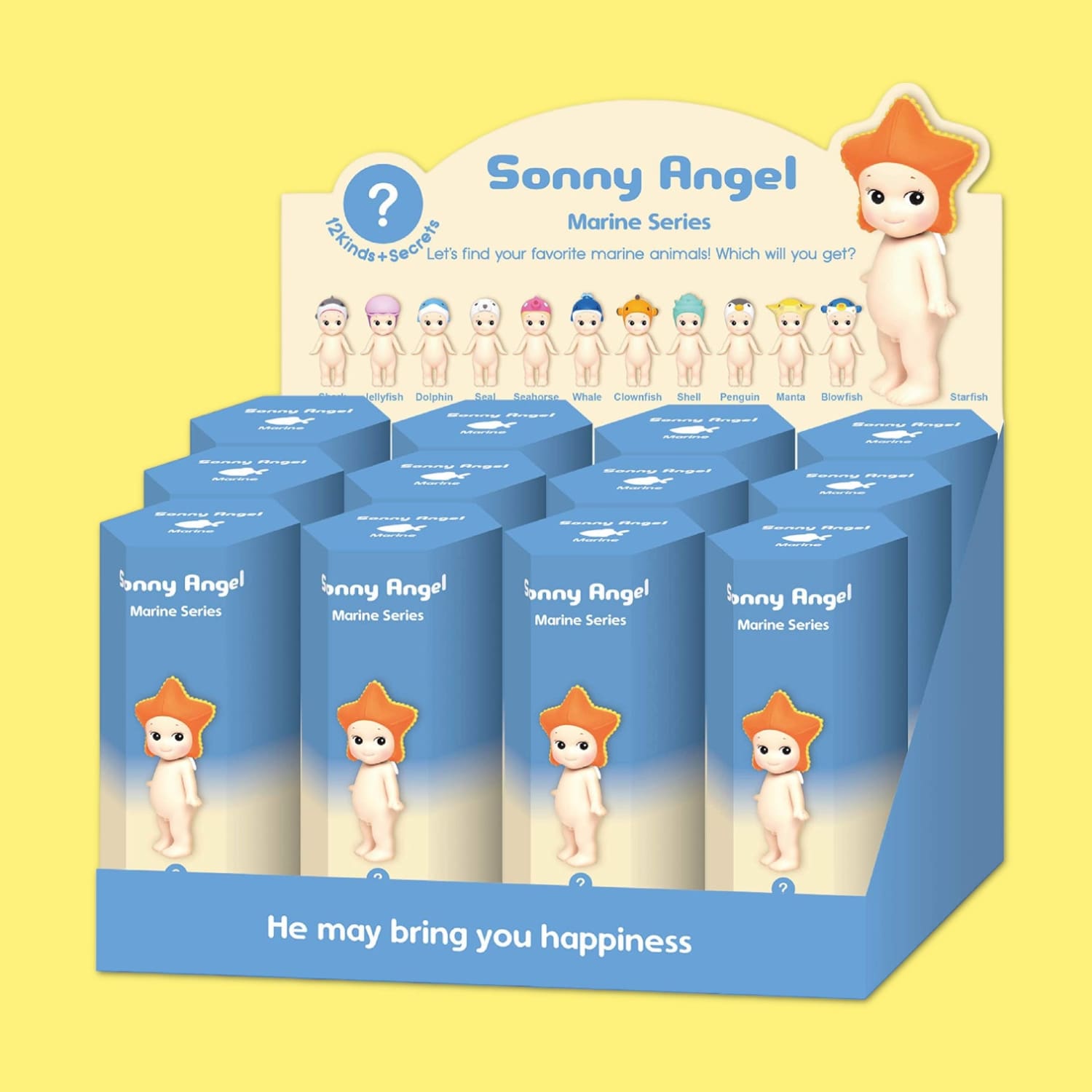 Sonny Angel Doll - Marine Blind Box - Collectible - Made In