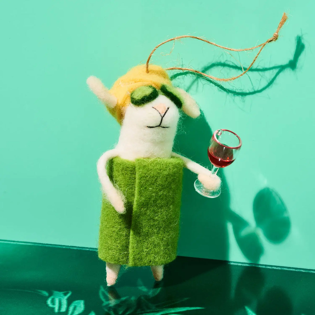Spa Mouse Ornament Felt | Friends Nyc Brooklyn Ny