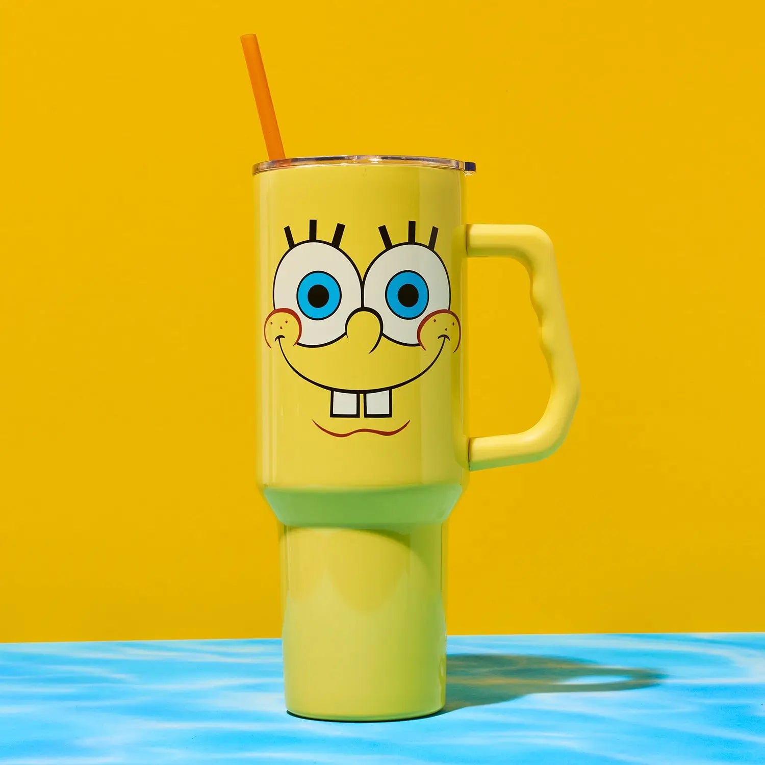 Spongebob Big Face Tumbler 40 Oz 40oz Stainless Steel