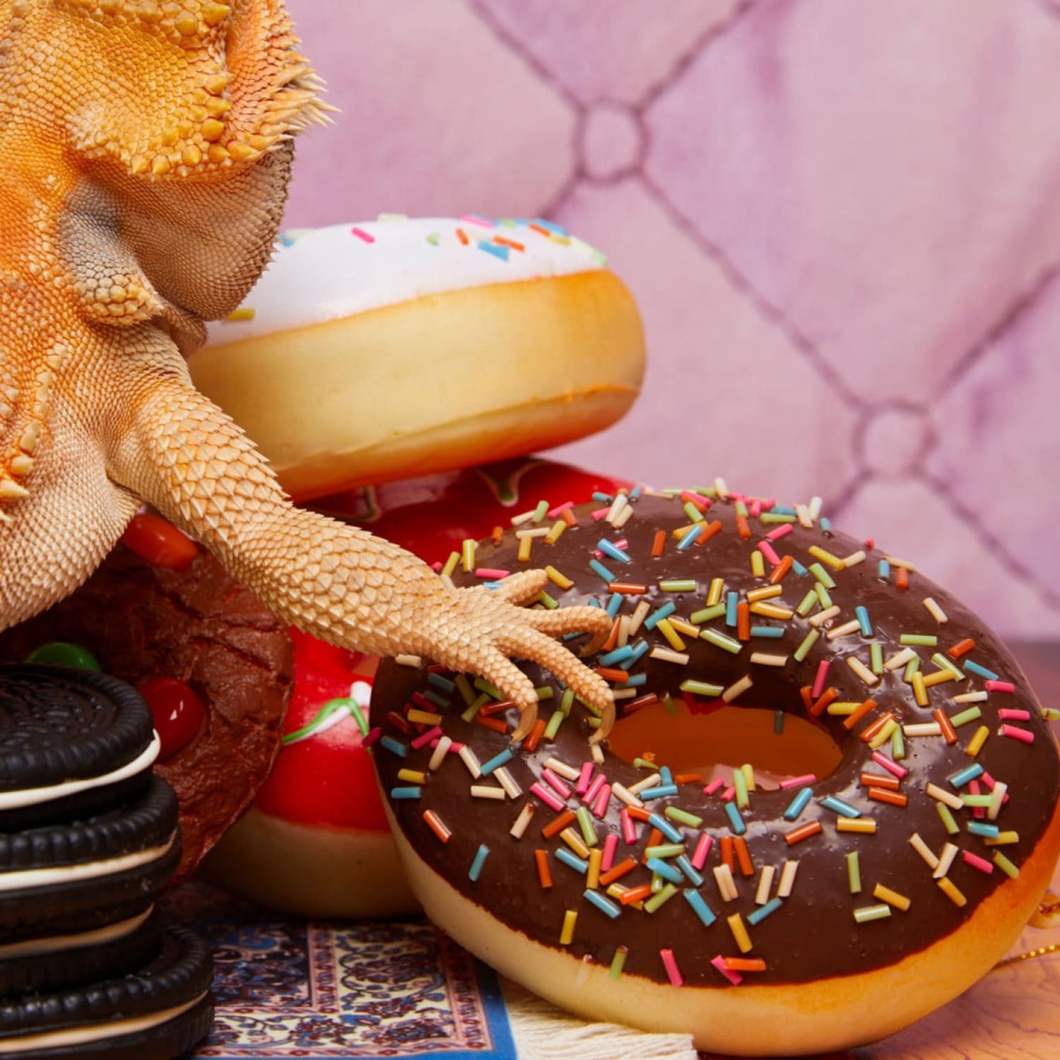Squishy Donut Ornament Holiday 2023 - Ornament23 -