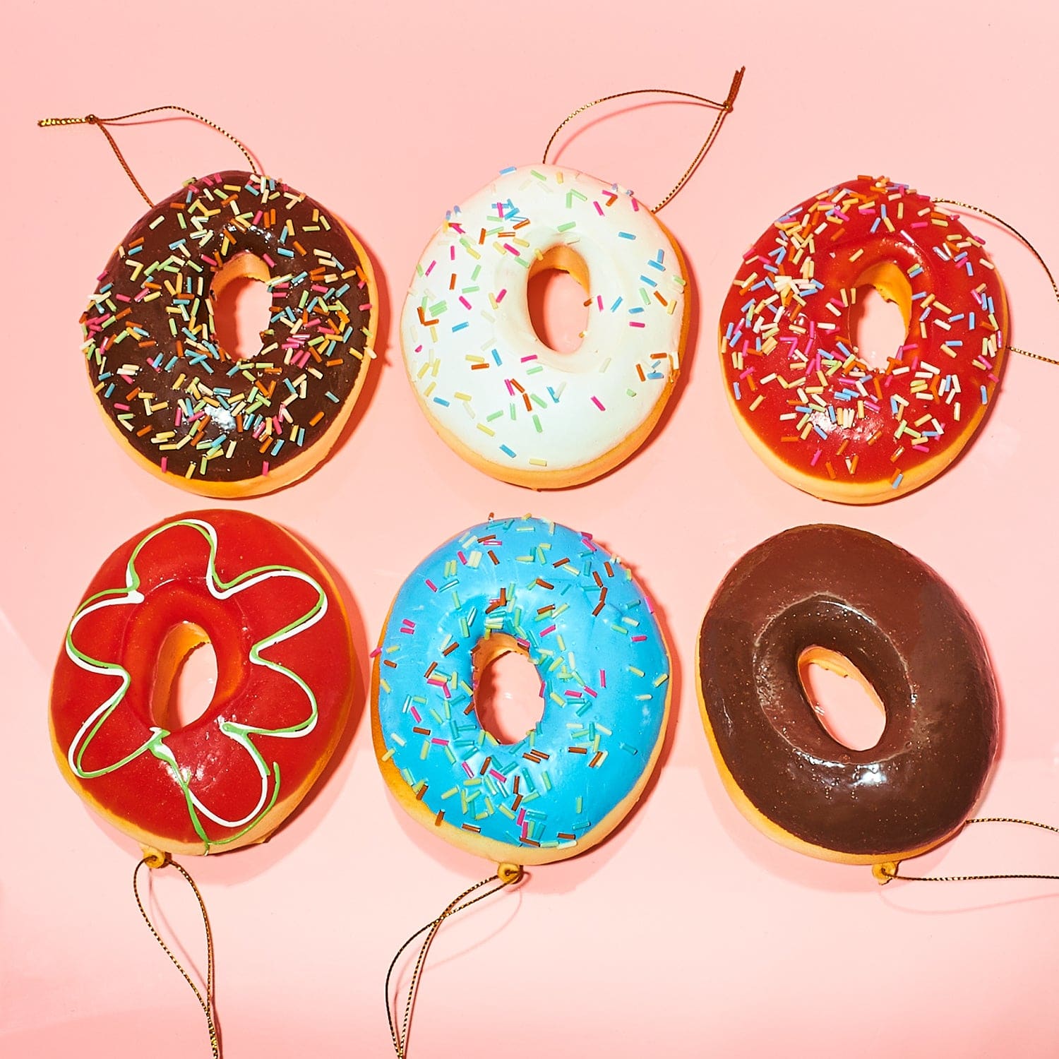 Squishy Donut Ornament Holiday 2023 - Ornament23 -
