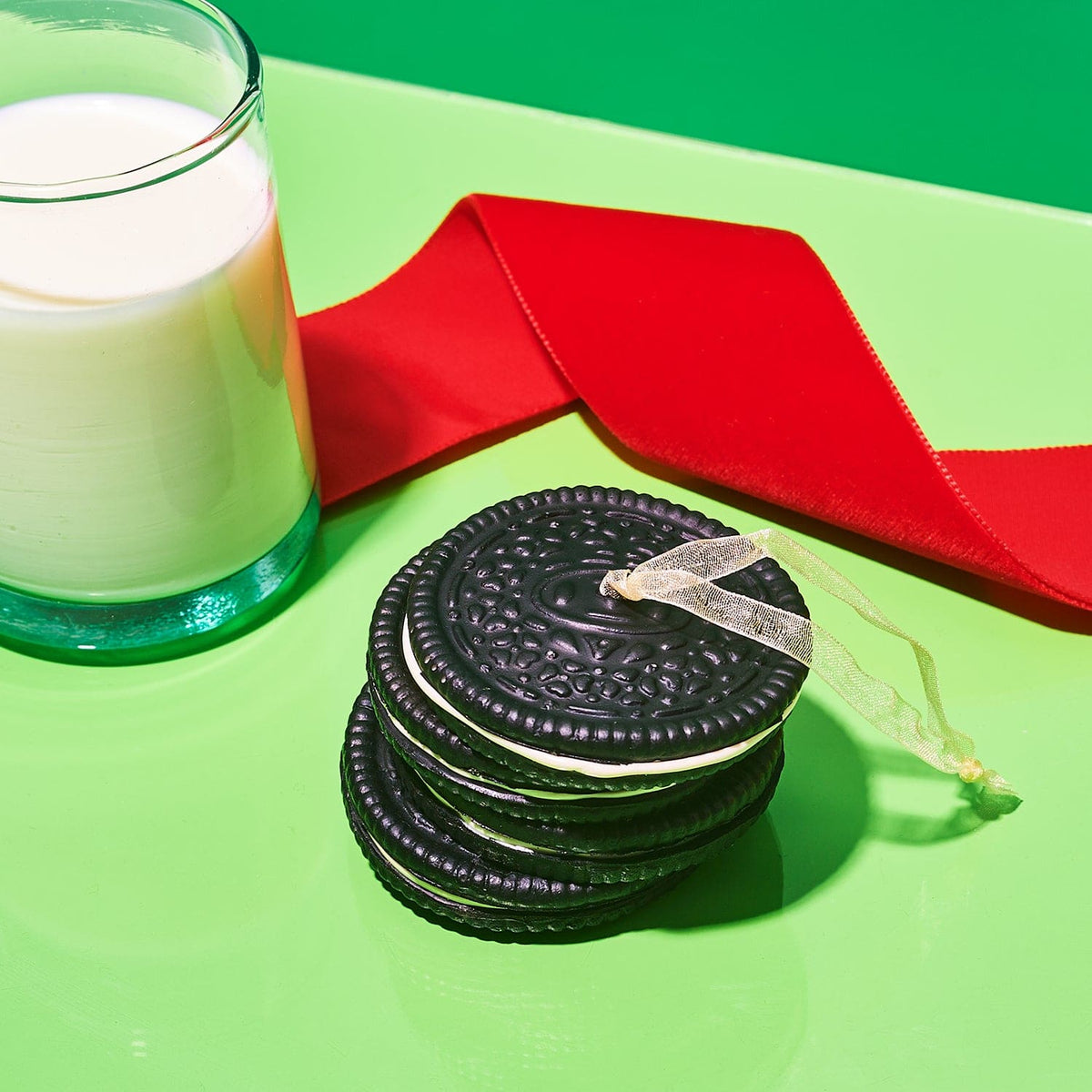 Squishy Stacked Oreo Ornament Holiday 2023 - Ornament23 -