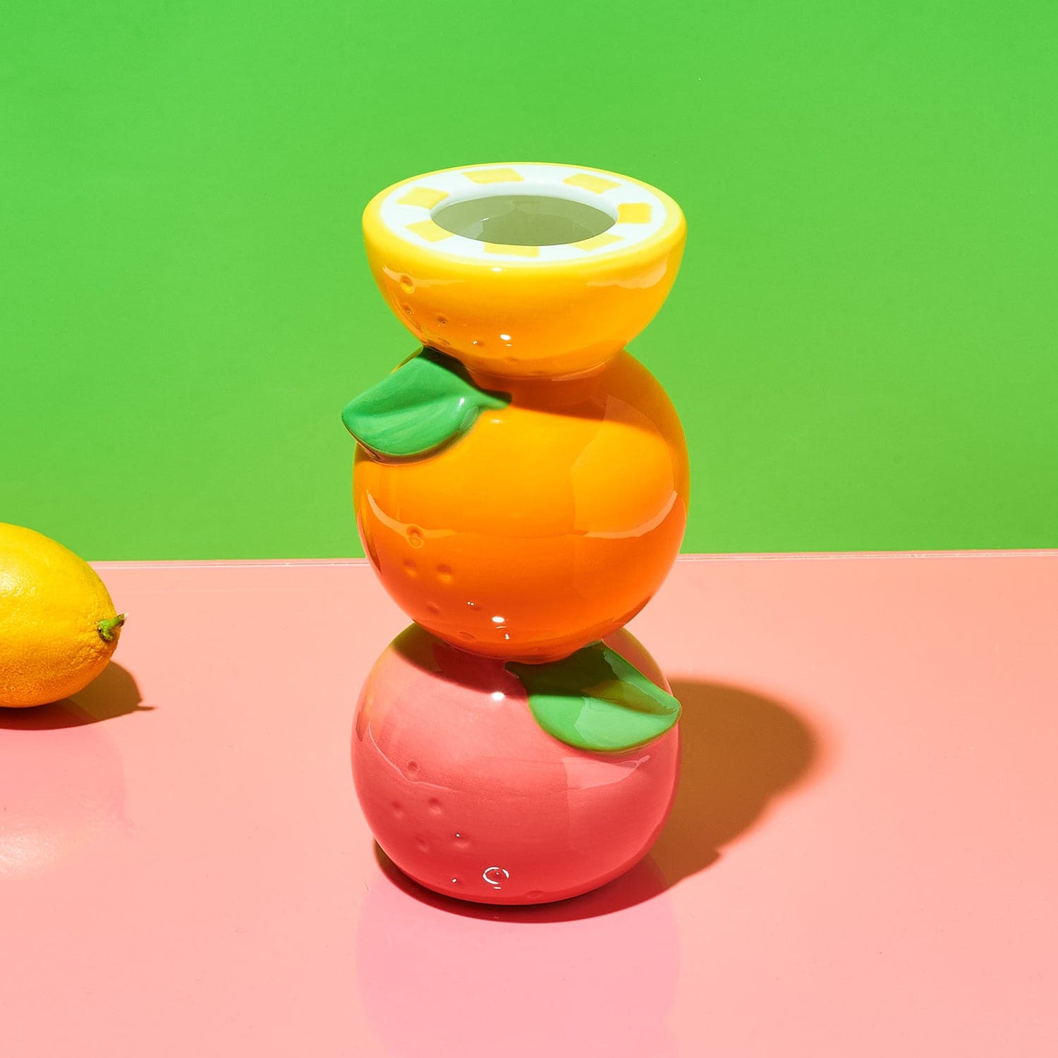 Stacked Citrus Vase Web0224 - Webq124 - Xsteph0224a