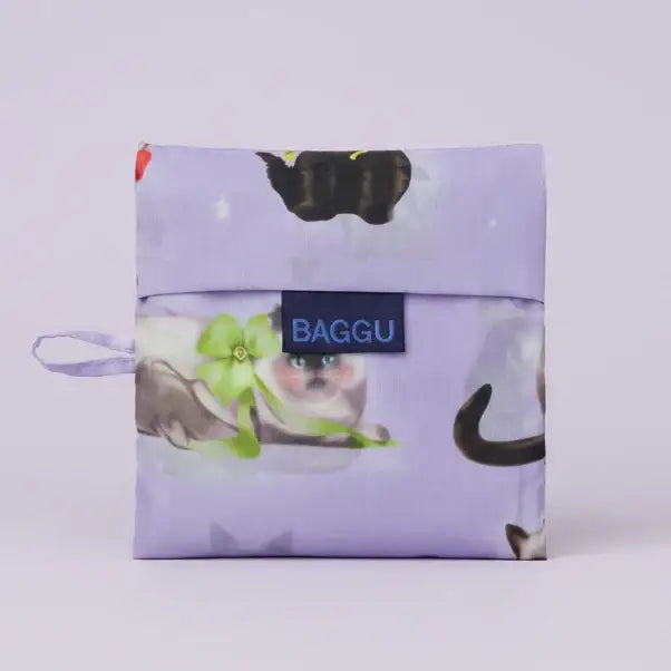 Standard Baggu Reusable Tote - Fancy Cats | Friends Nyc