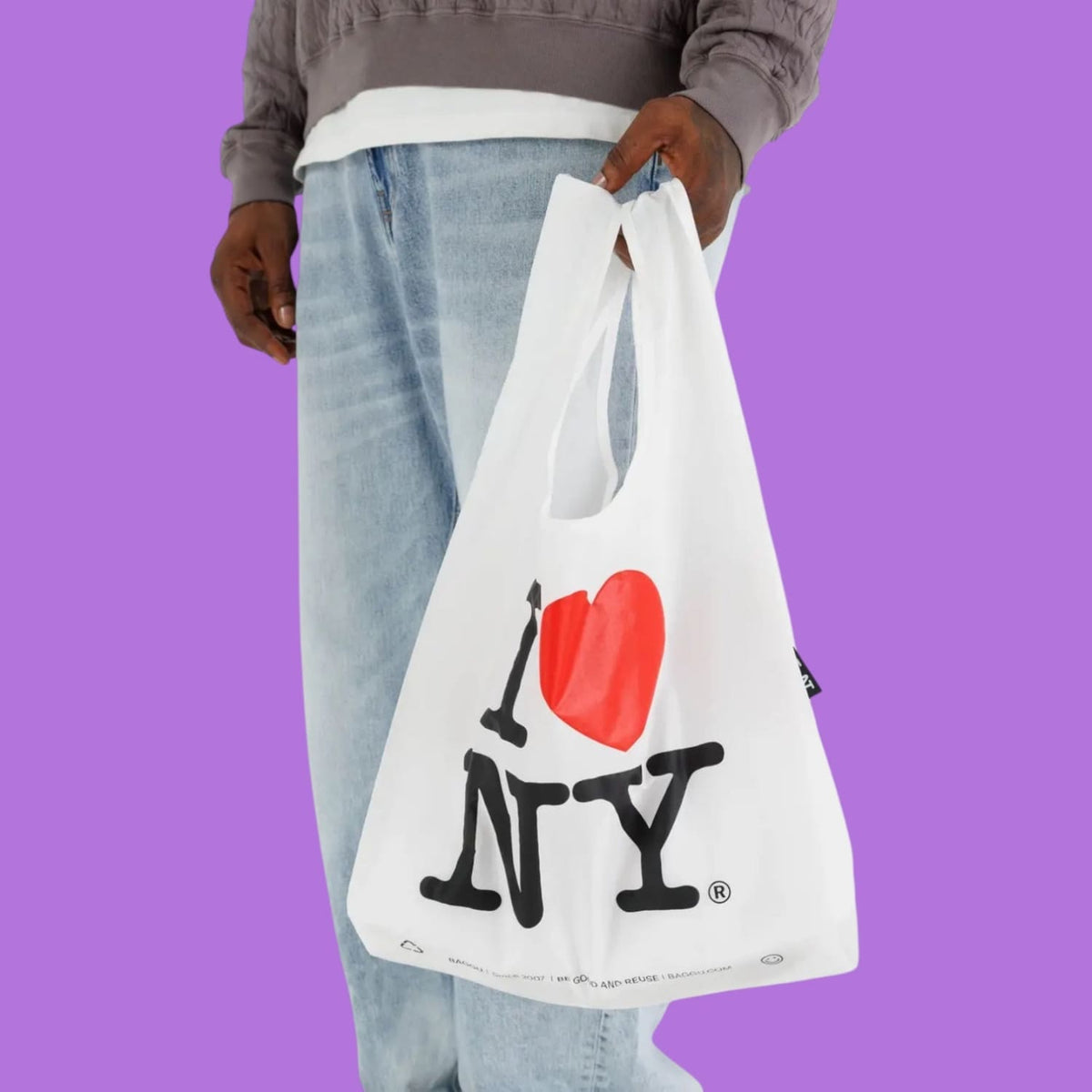 Standard Baggu Reusable Tote i Love Ny Accessory Bag Baggu