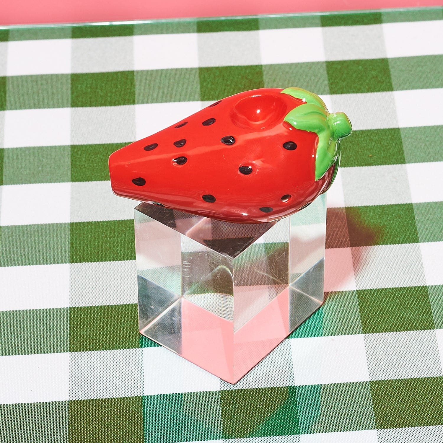 Small Strawberry Spoon Cute Girly Stoner - Daddy Day - Fake