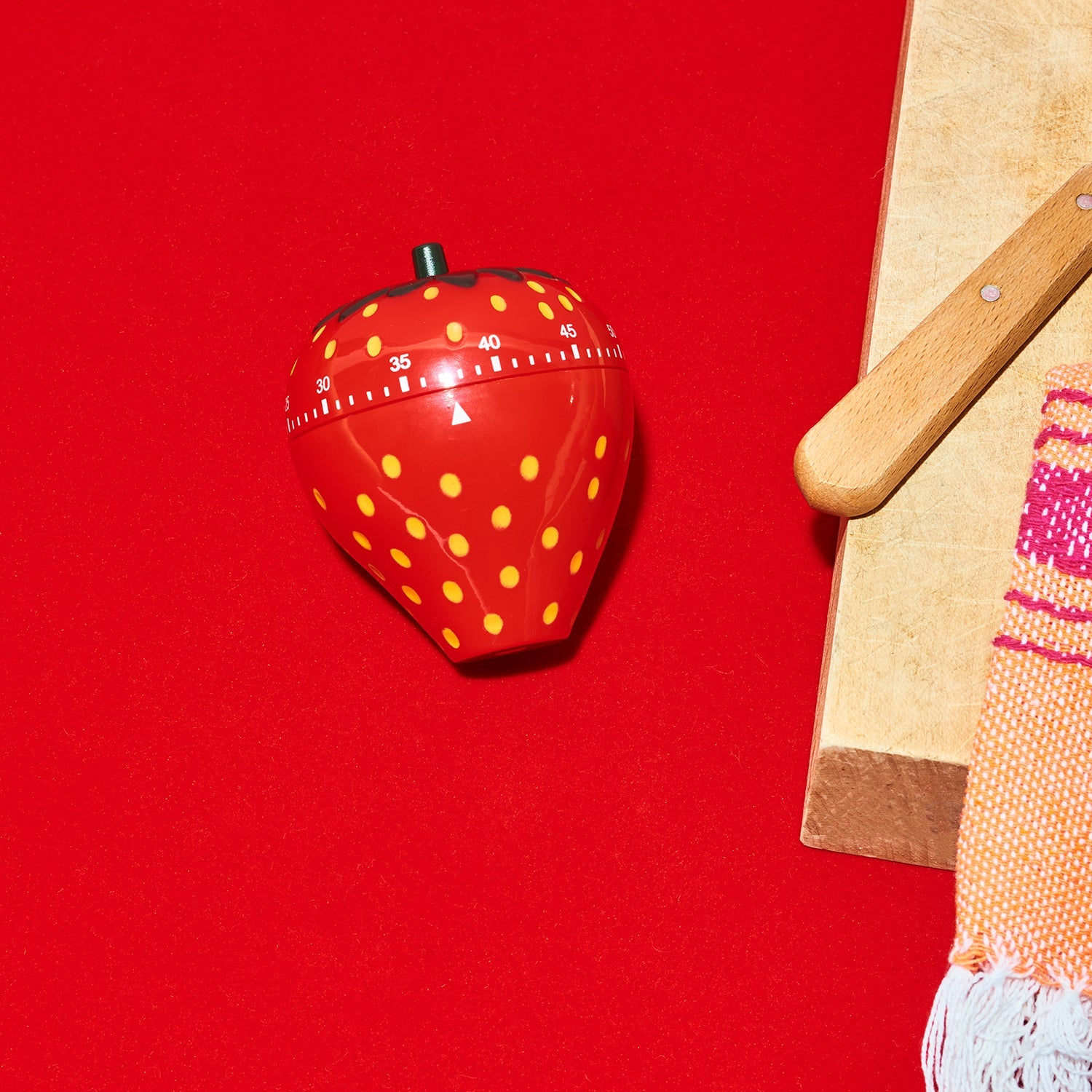 Strawberry Kitchen Timer - 60 Min | Friends Nyc Brooklyn Ny