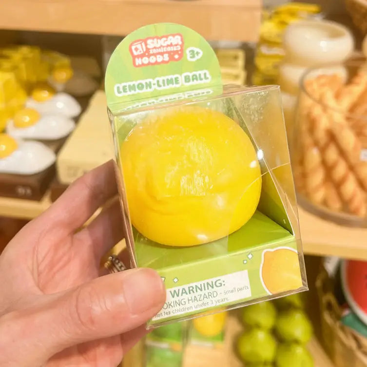 Sugar Skwisheez Lemon or Lime Sensory Ball - Assorted Noods