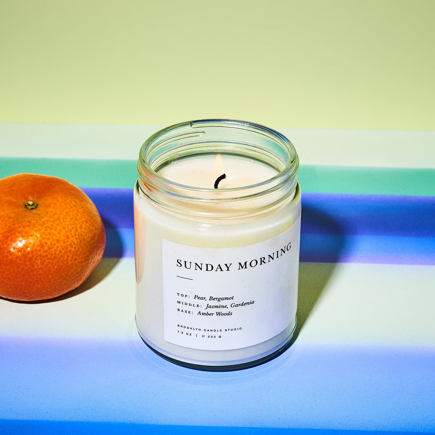 Minimalist Jar Candle 8 Oz. Sunday Morning 1022 - Candle -