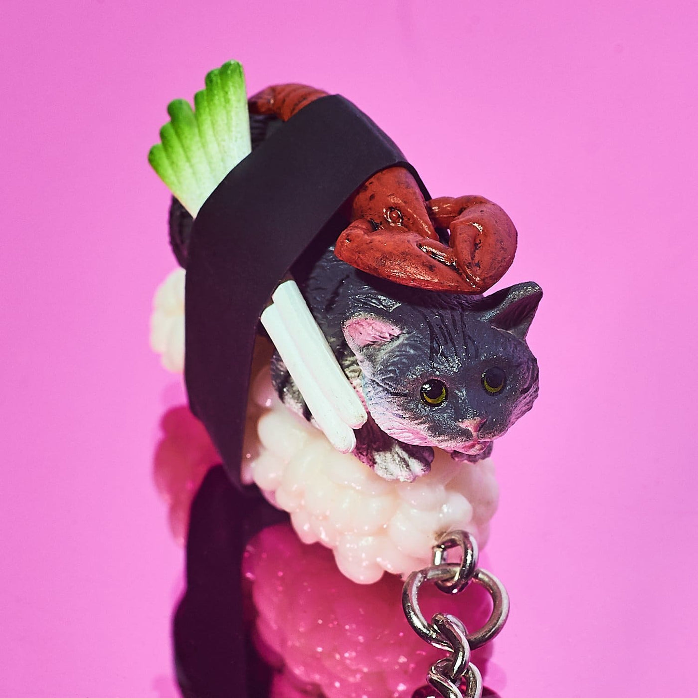 Sushi Cat Keychain Baby - back to School - Friends Her/them