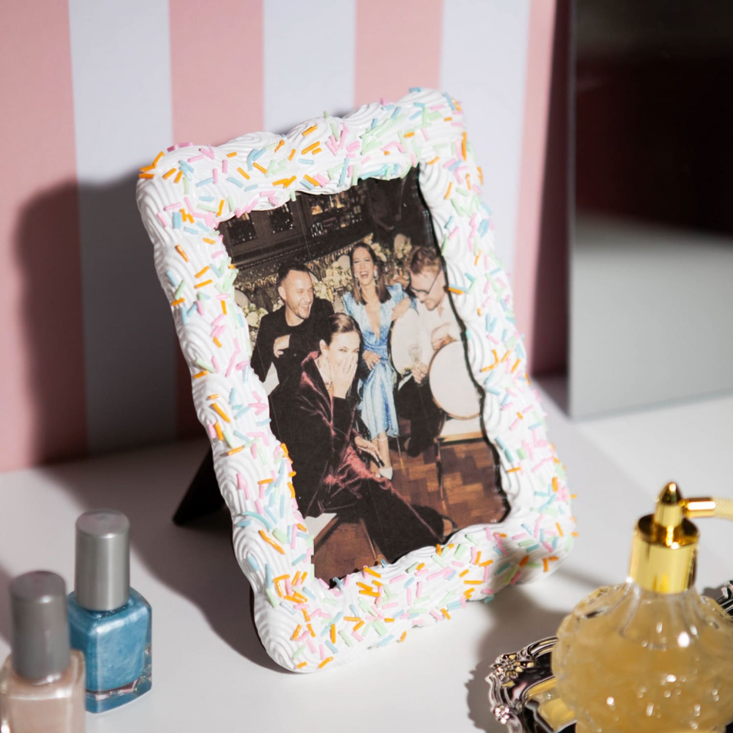 Sweetie Sprinkles Icing Picture Frame Cake - Ceramic