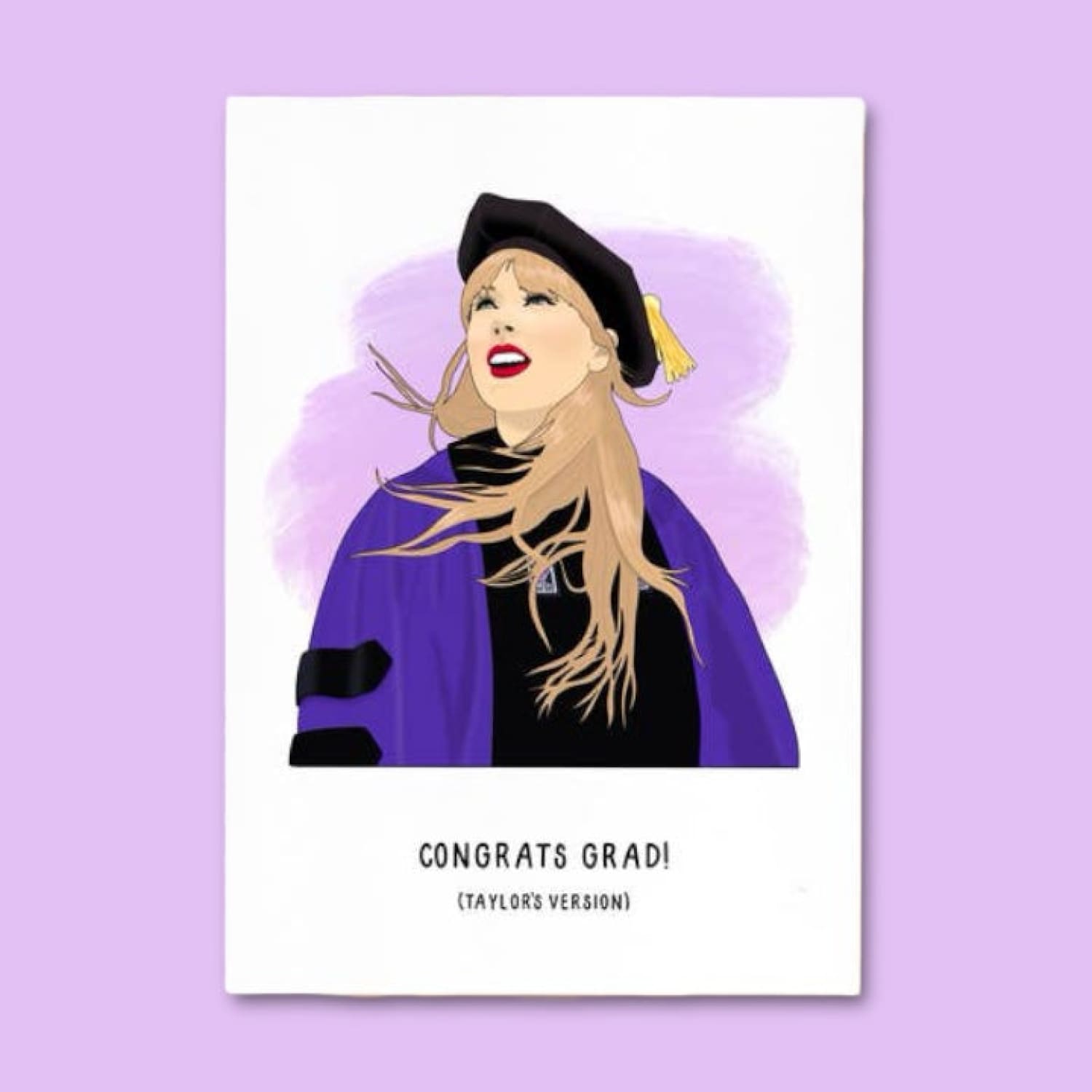 Taylor’s Version Graduation Greeting Card A2 - Blank