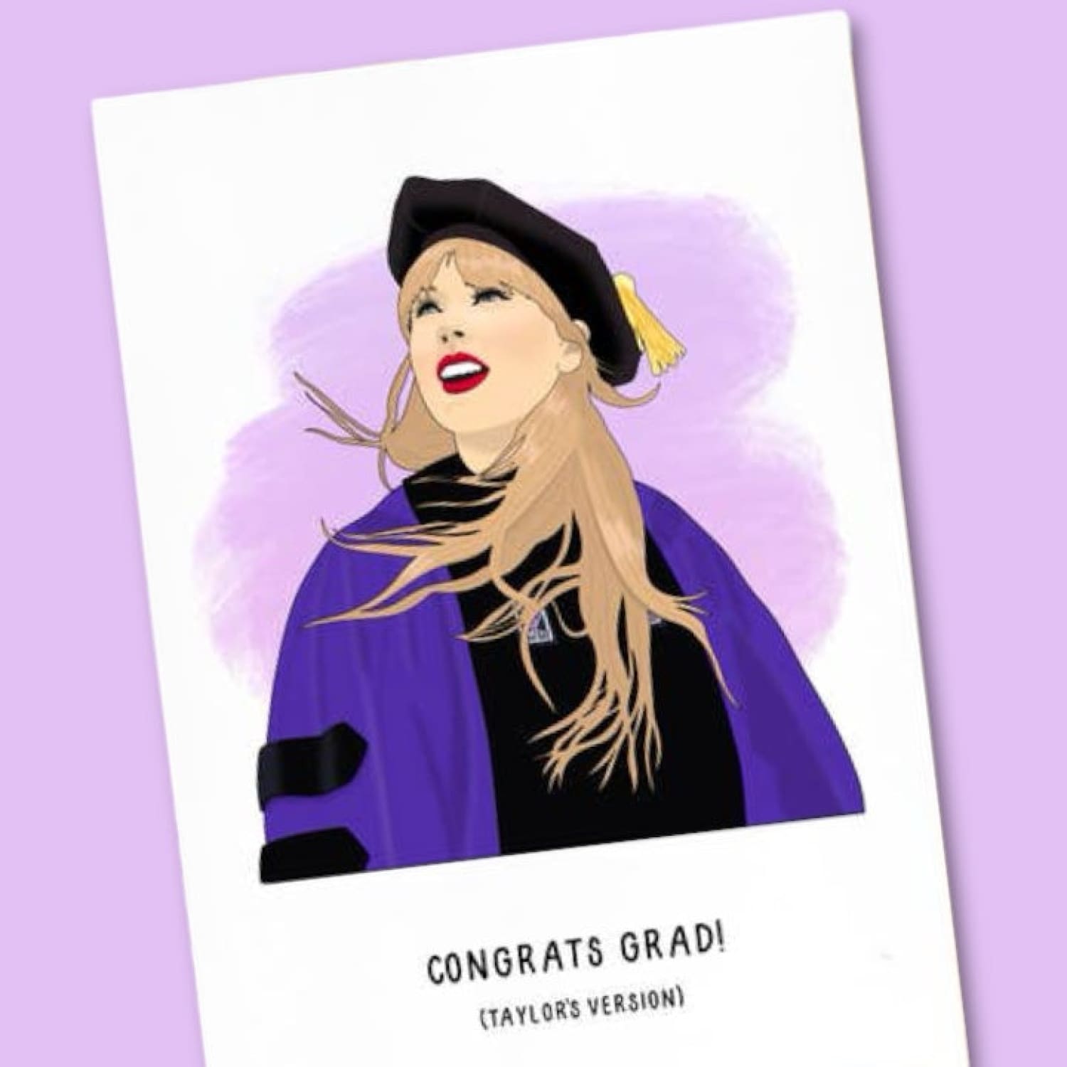 Taylor’s Version Graduation Greeting Card A2 - Blank