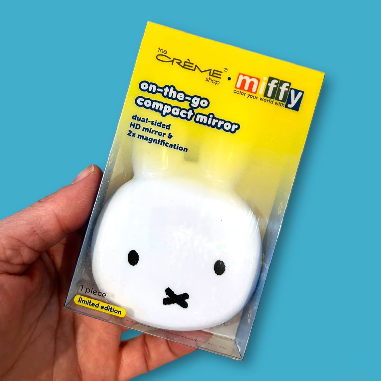 Tcs Compact Mirror Miffy White Bunny - Kawaii - Toy - Kids