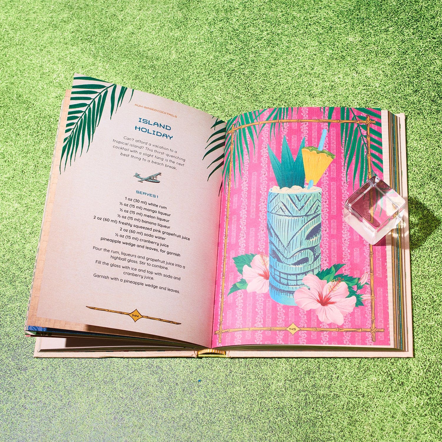 Tiki Cocktail Recipe Book Book - Cocktail - Recipe