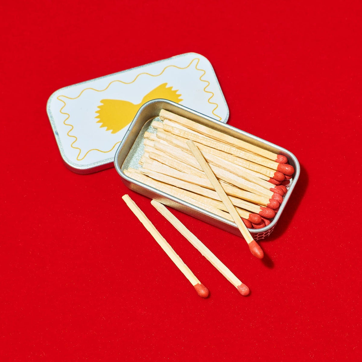 Tin Matchbox Matches Sardine Smoke Accessories Shop