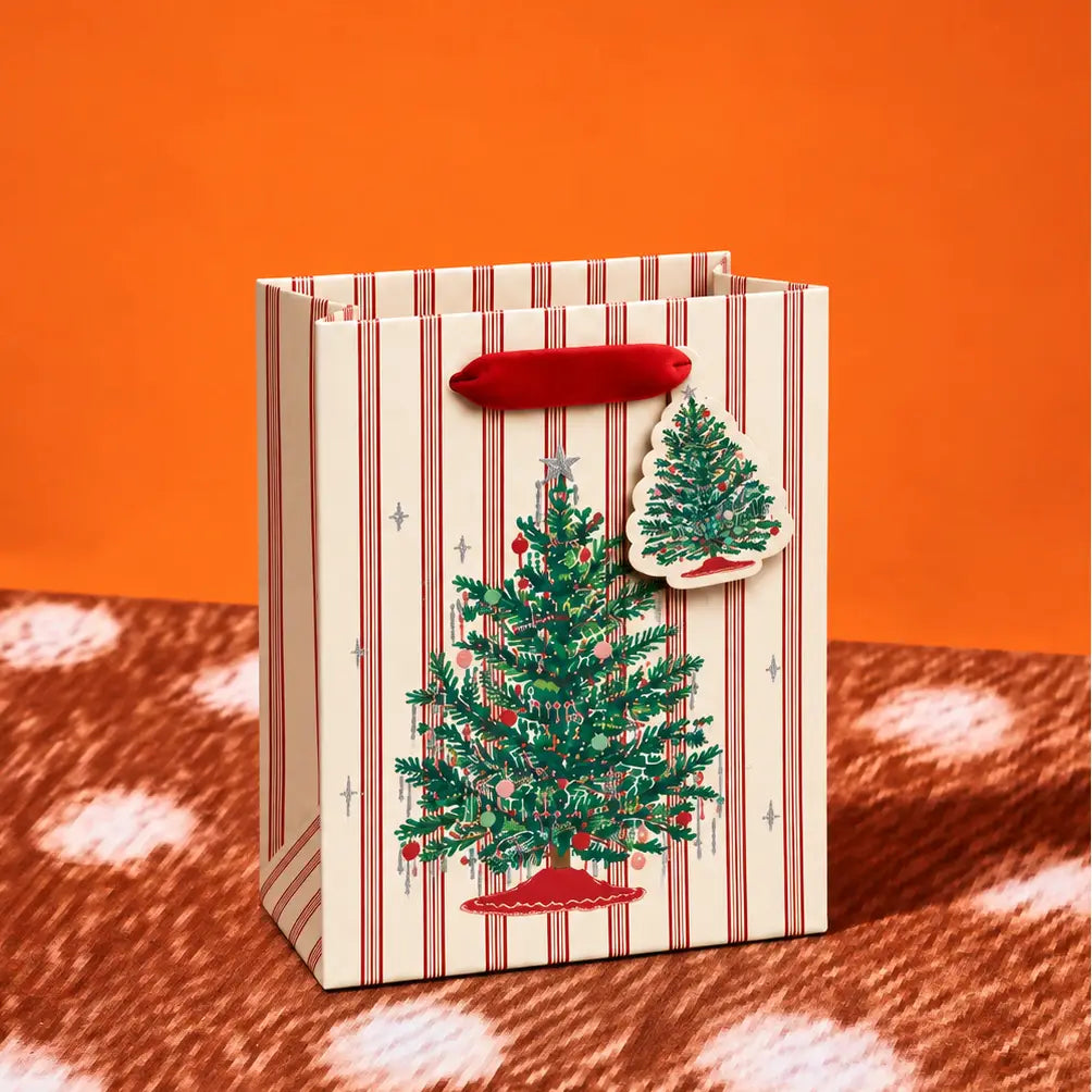 Tinsel Tree Small Gift Bag 6’’ Rifle Paper Co. | Friends