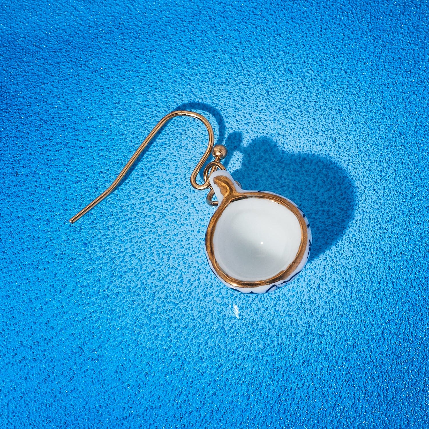 Tiny Teacup Earrings