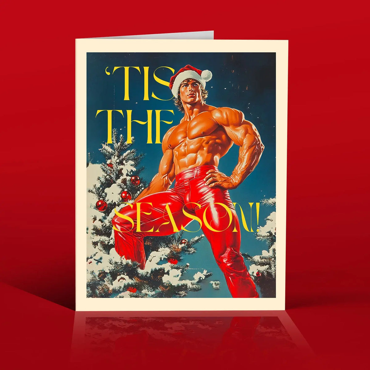 Tis the Sexy Season Holiday Card | Friends Nyc Brooklyn Ny