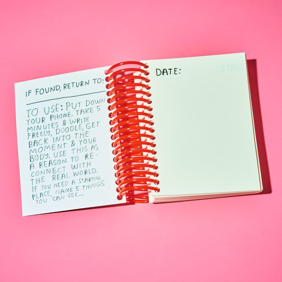 Friends Nyc x Pil Collab Journal Unplug T8636 Book