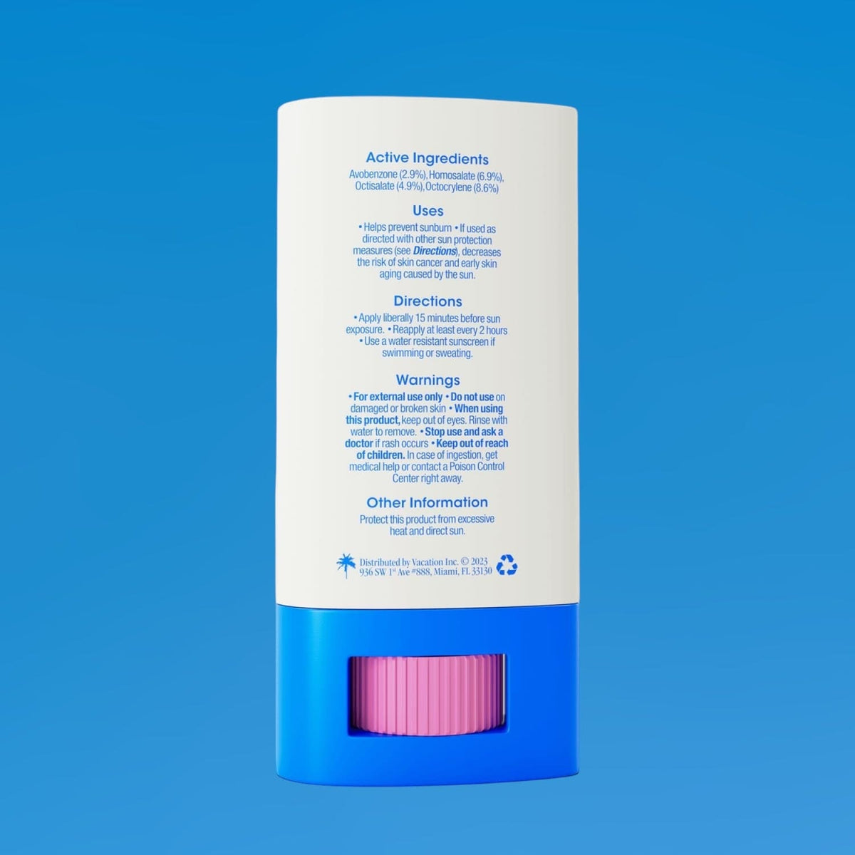 Vacation Super Stick - Spf 45 Body - Spf - Spt - Stick