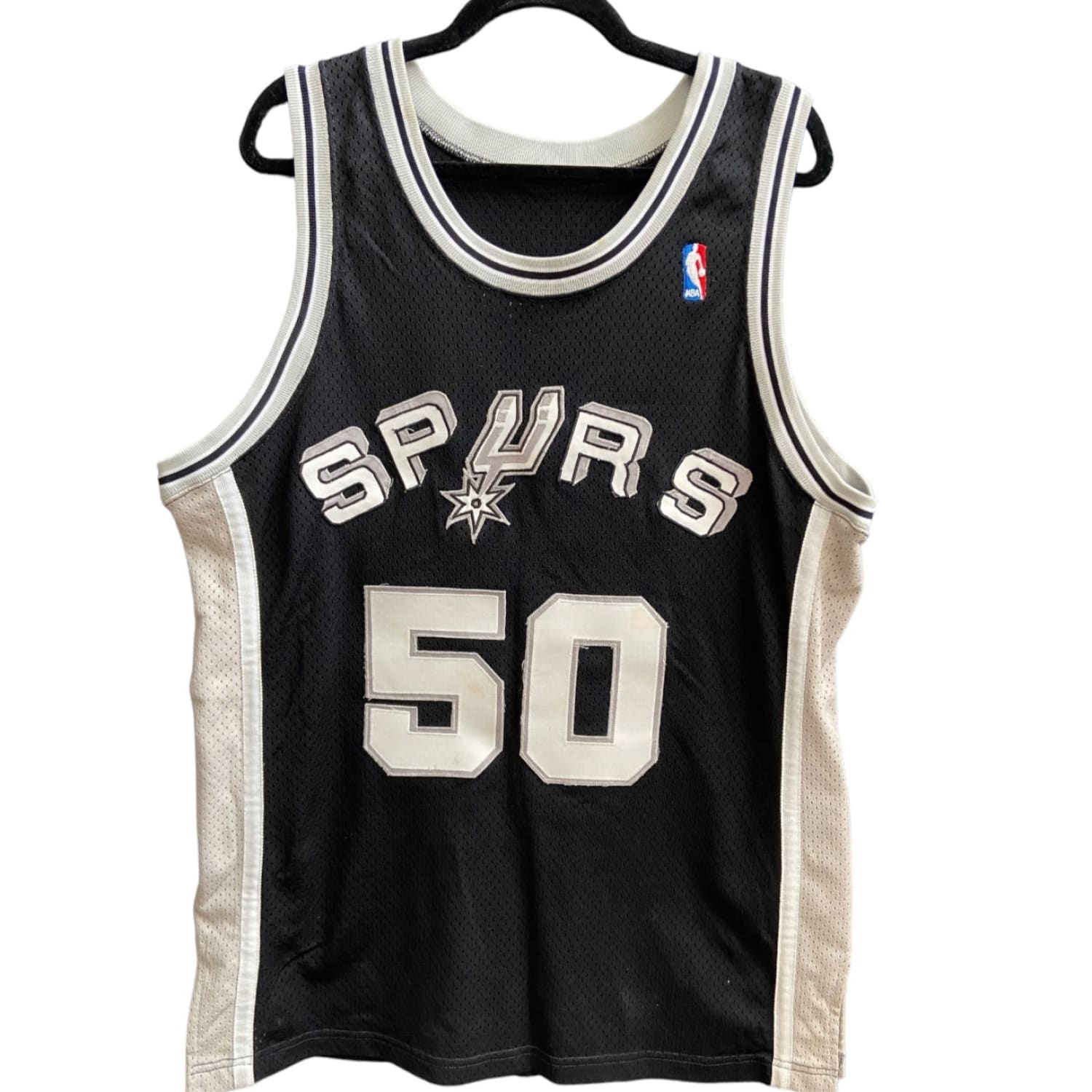 Vintage #50 DAVID ROBINSON San Antonio Spurs NBA Champion Jersey 36 – XL3  VINTAGE CLOTHING