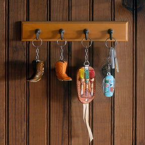 Western Cowboy Boots Keychain Cowboy - Aesthetic - Boot - 