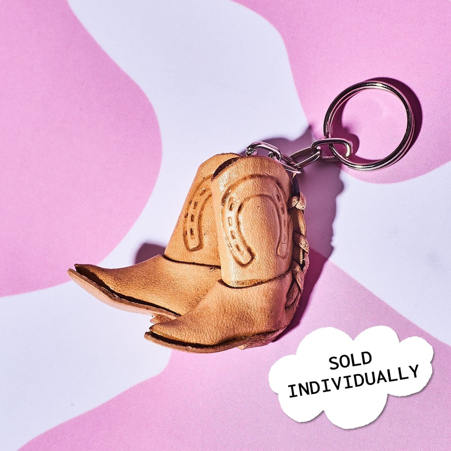 Western Cowboy Boots Keychain Cowboy - Aesthetic - Boot -