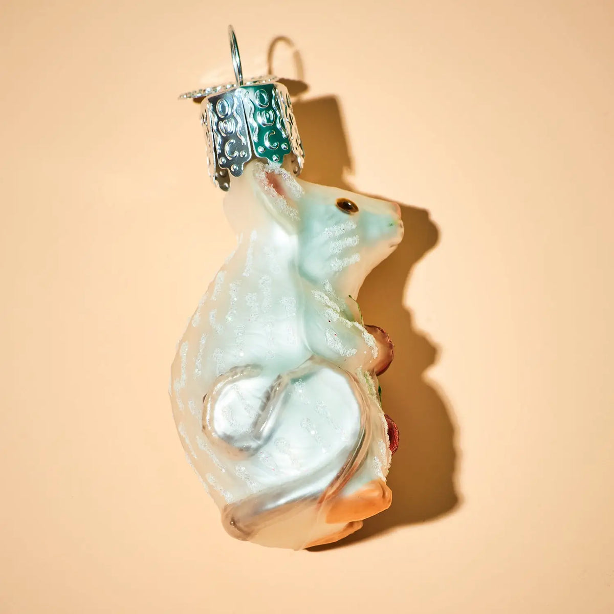 White Mouse Ornament | Christmas Ornaments at Friends Nyc
