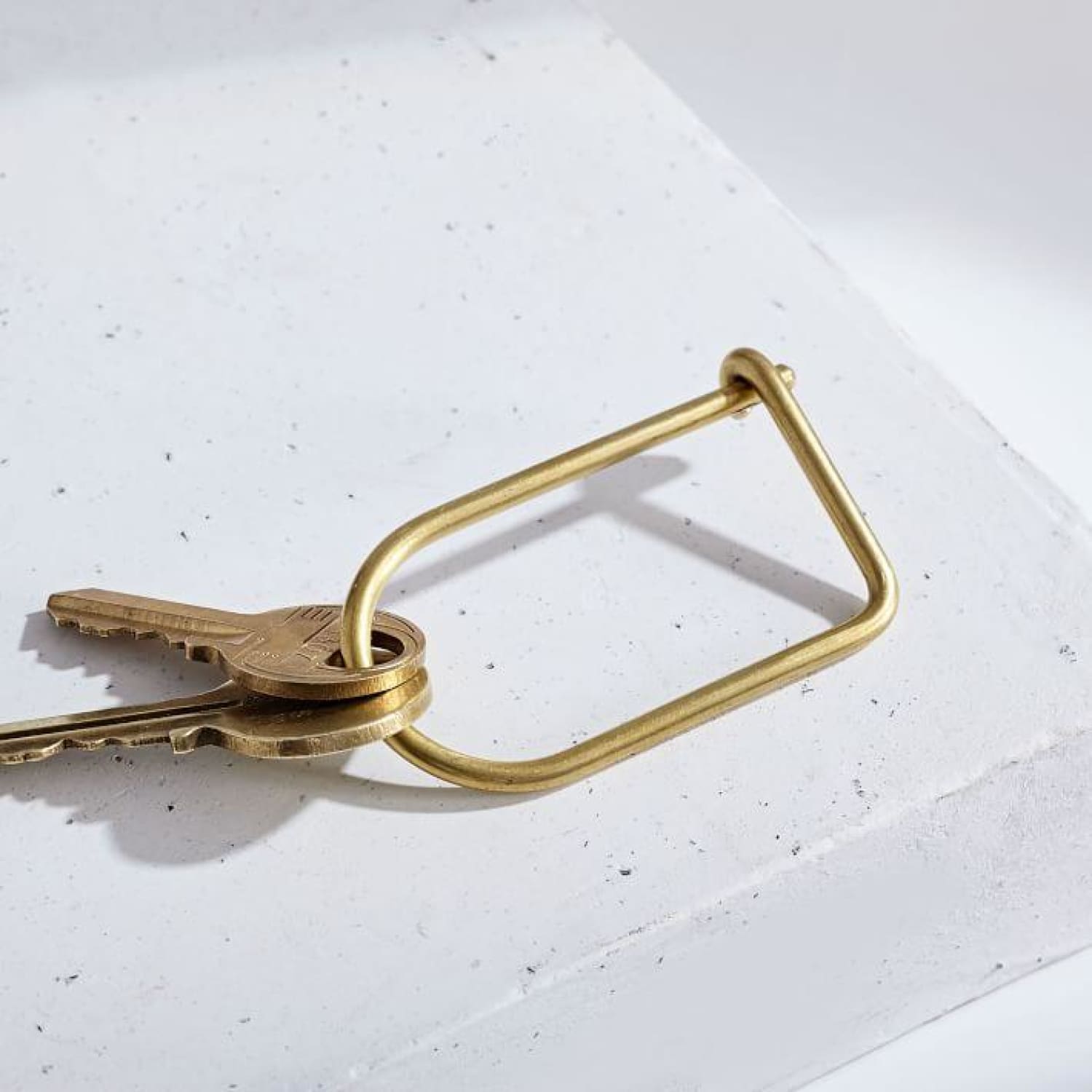 Wilson Keyring Black - Brass - Carbon - Gift - for him