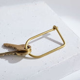 Wilson Keyring Black - Brass - Carbon - Gift - for him