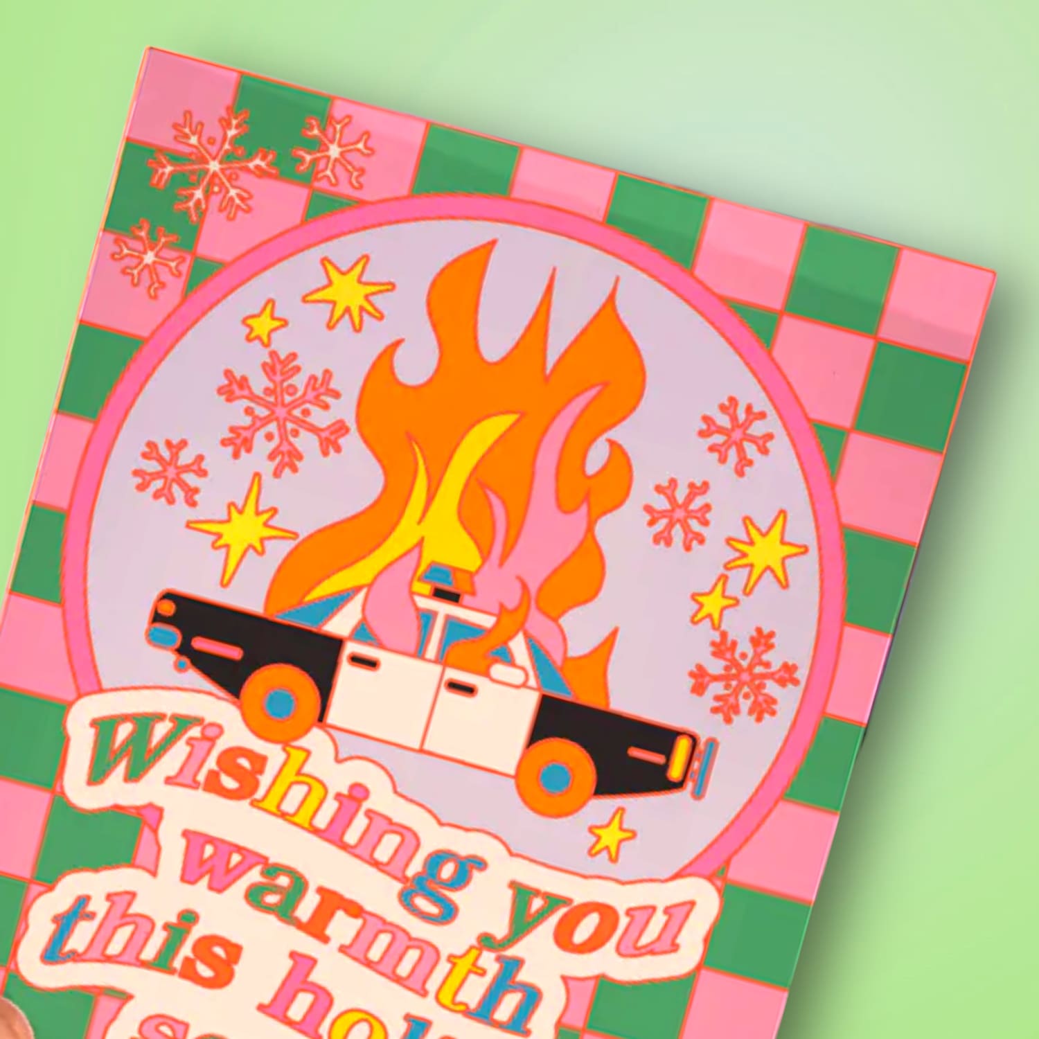 Ash + Chess Holiday Card Wishing Warmth 0922 - Groupbycolor