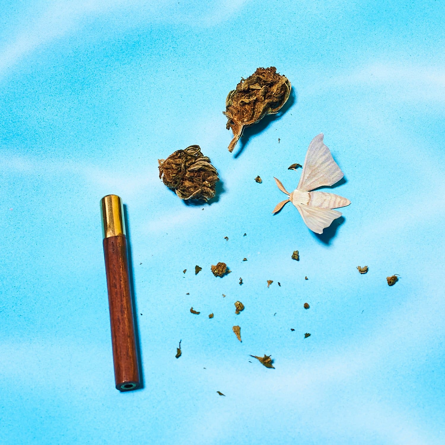 Wooden Taster Brass - Inthegarden - Refresh Shoot - Smoke -