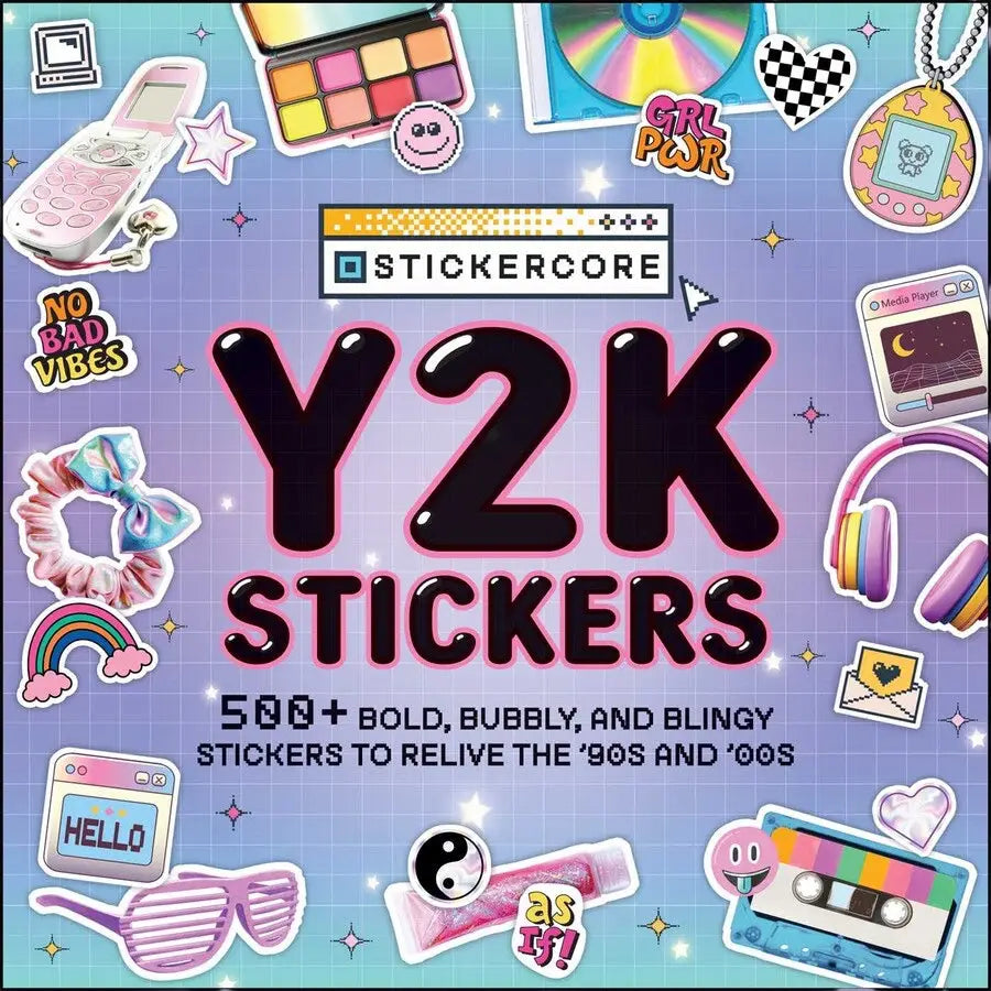 Y2k Stickers Y2k | 500+ Retro Sticker Book | Friends Nyc