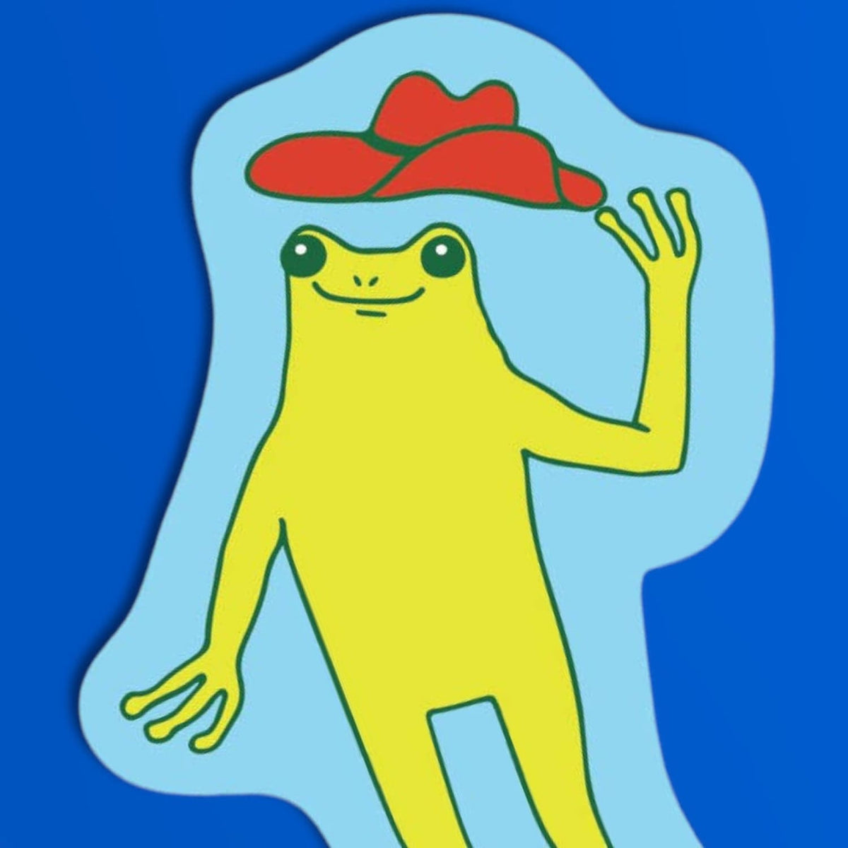 Stickers Gt Yeehaw Froggy Sticker Decorative Sticker