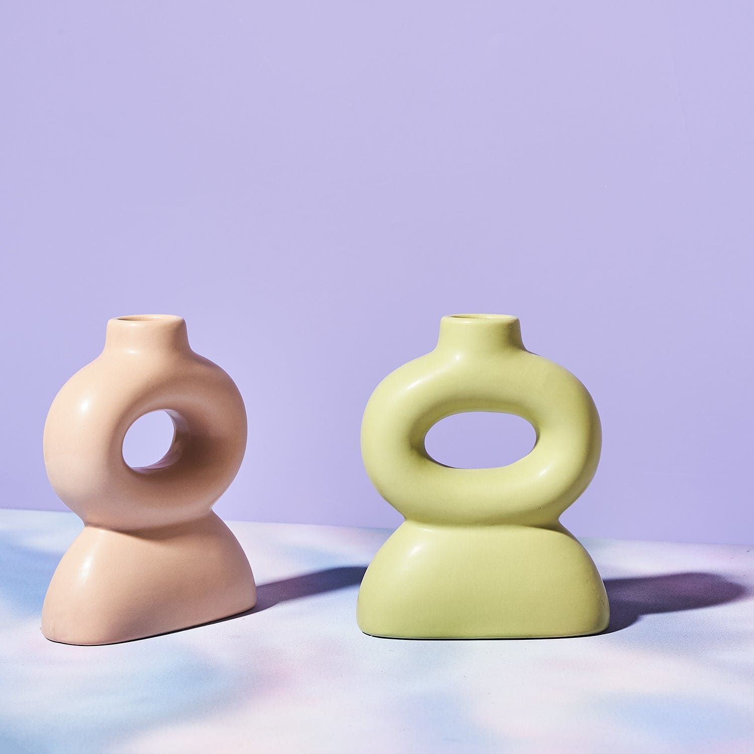 Stone Taper Candle Holder Ah2506a 0822 - Candle - Q322 -