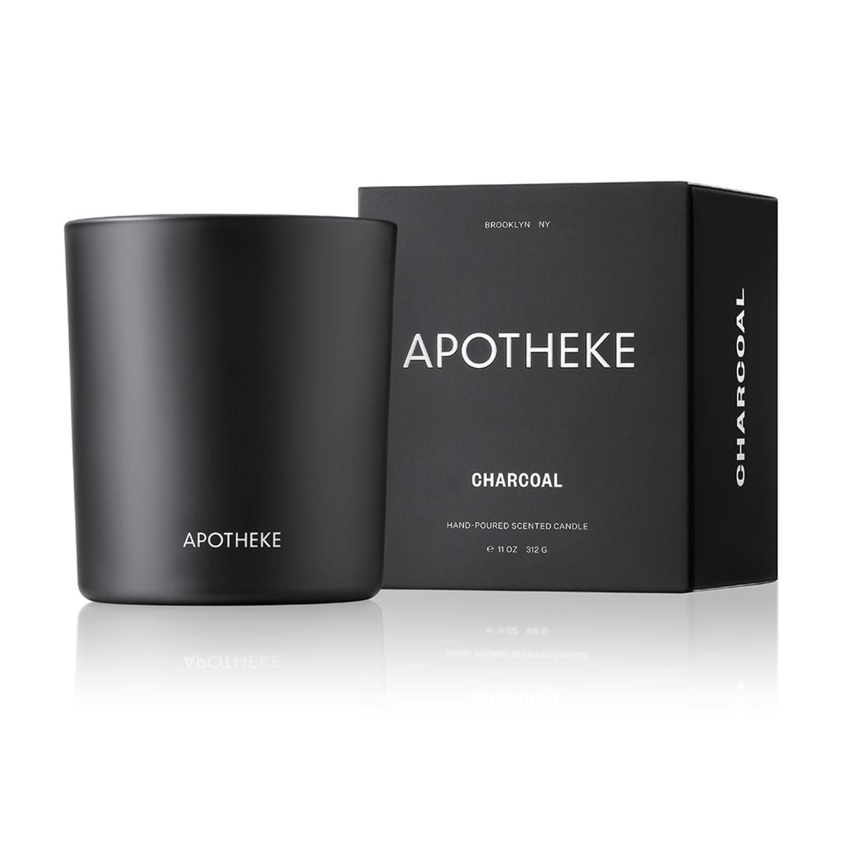 apotheke charcoal candle 11 oz