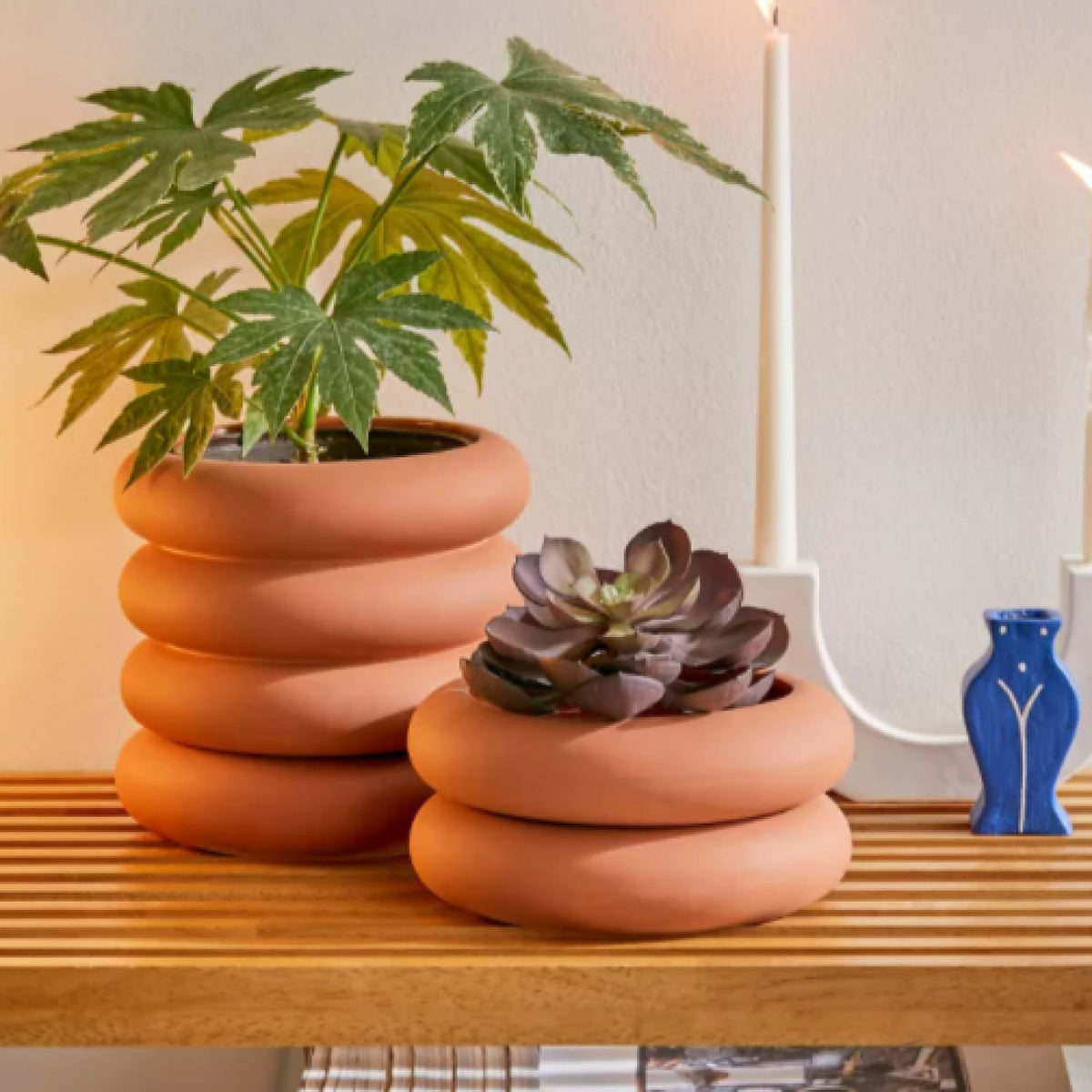 Areaware Short Stacking Planter - Terracotta Areaware -