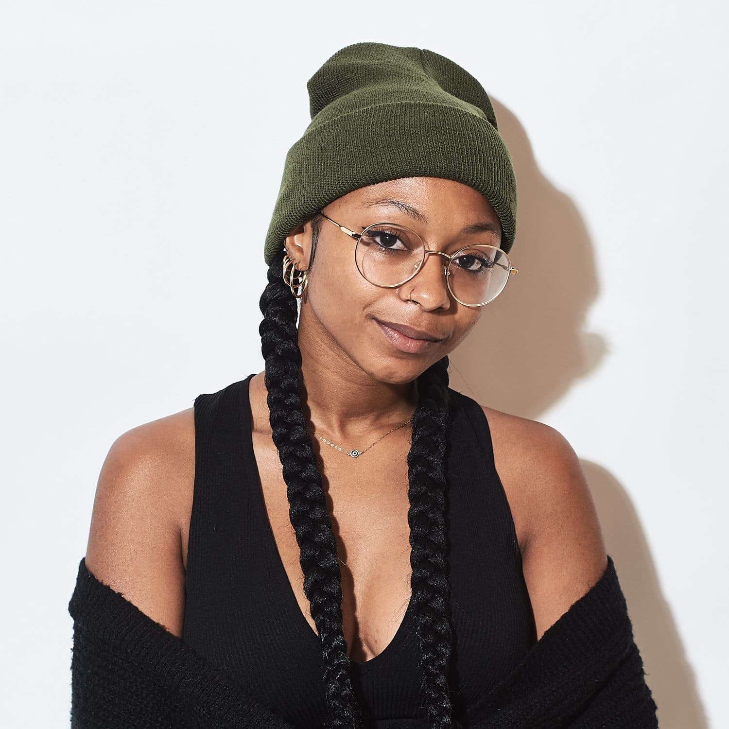 Army Green Beanie Basic Beanie - Basics - Green - Hat