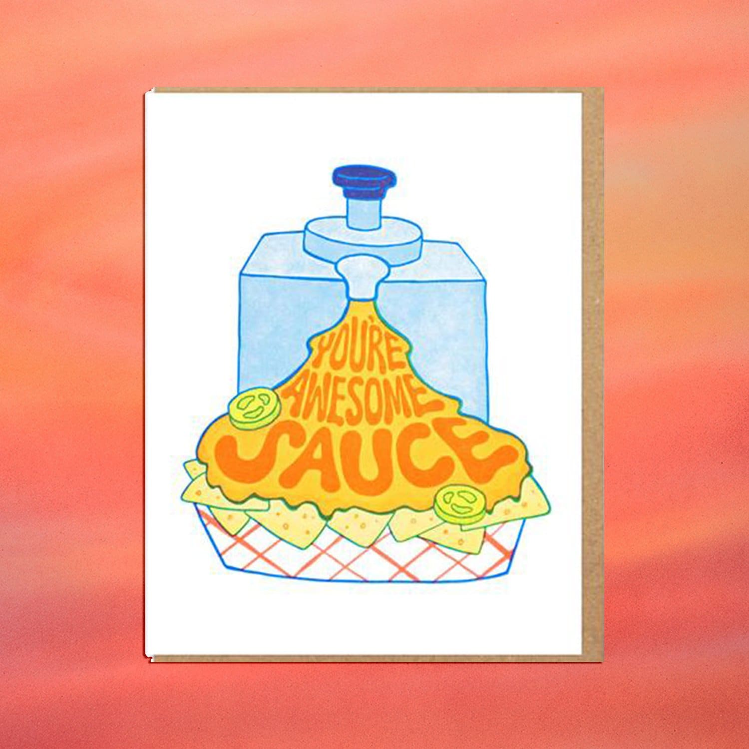 Lhp Letterpress Card Awesome 213 Groupbycolor - Luckyhorse2