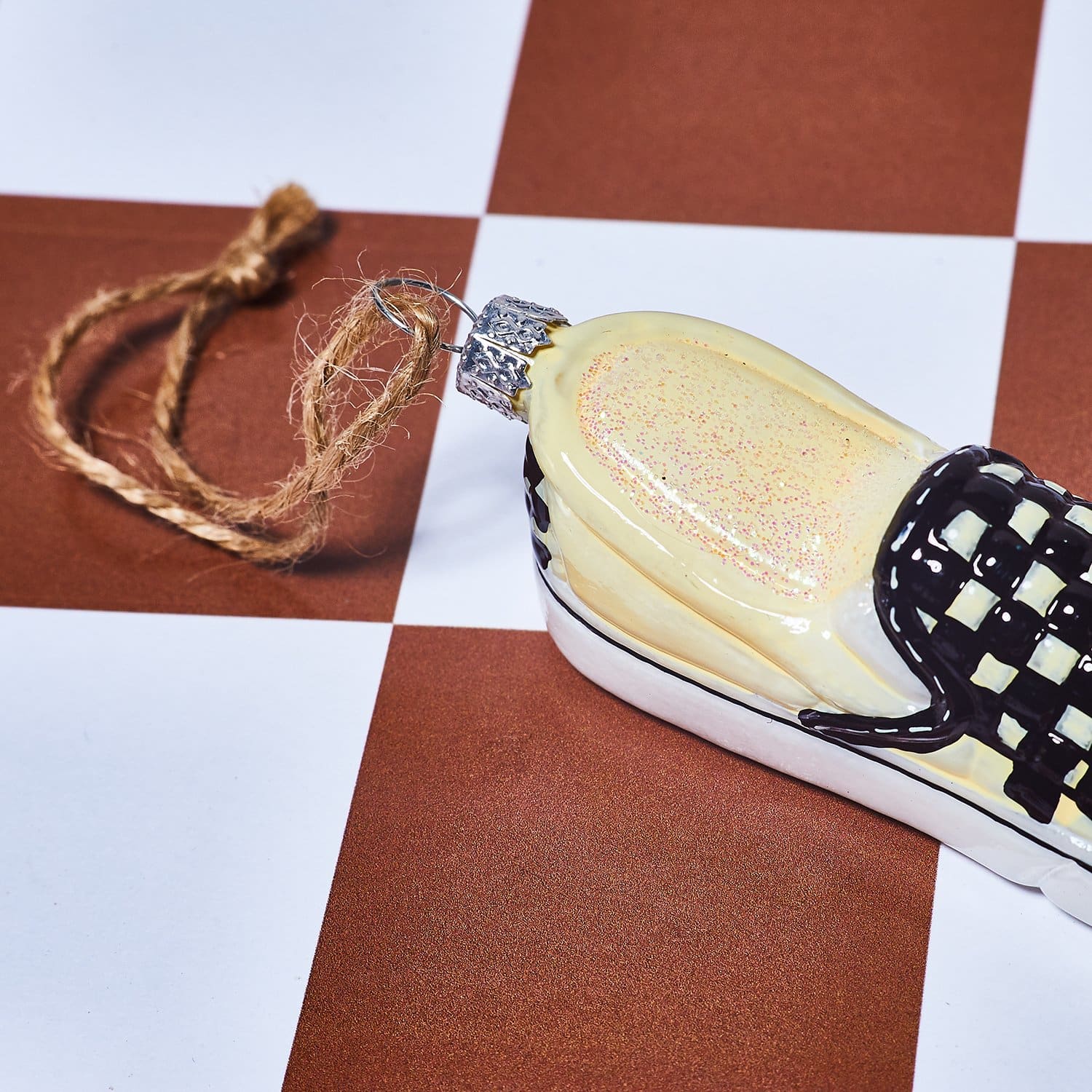 Checkered Shoe Ornament Checkered - Fashion - Holiday - 2020