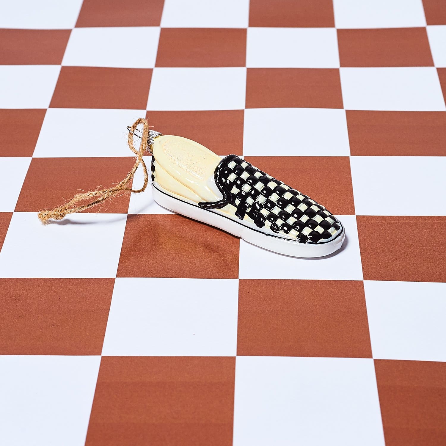 Checkered Shoe Ornament Checkered - Fashion - Holiday - 2020