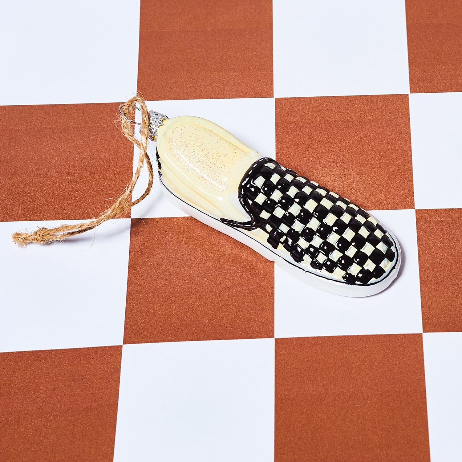 Checkered Shoe Ornament Checkered - Fashion - Holiday - 2020