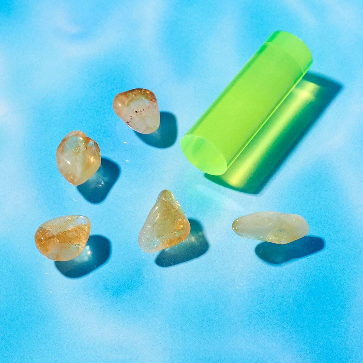 Web only Small Tumbled Crystal Citrine Crystal -