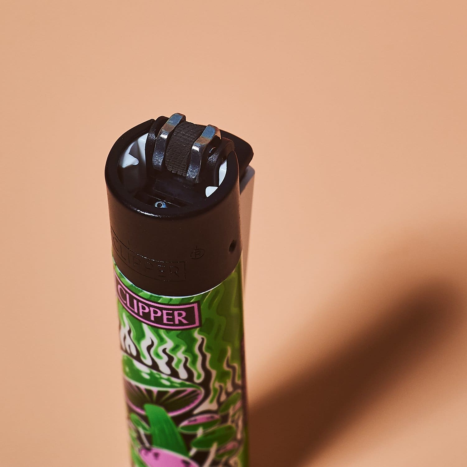 Clipper Lighters - Psychedelic Mushroom Beachday - Clipper