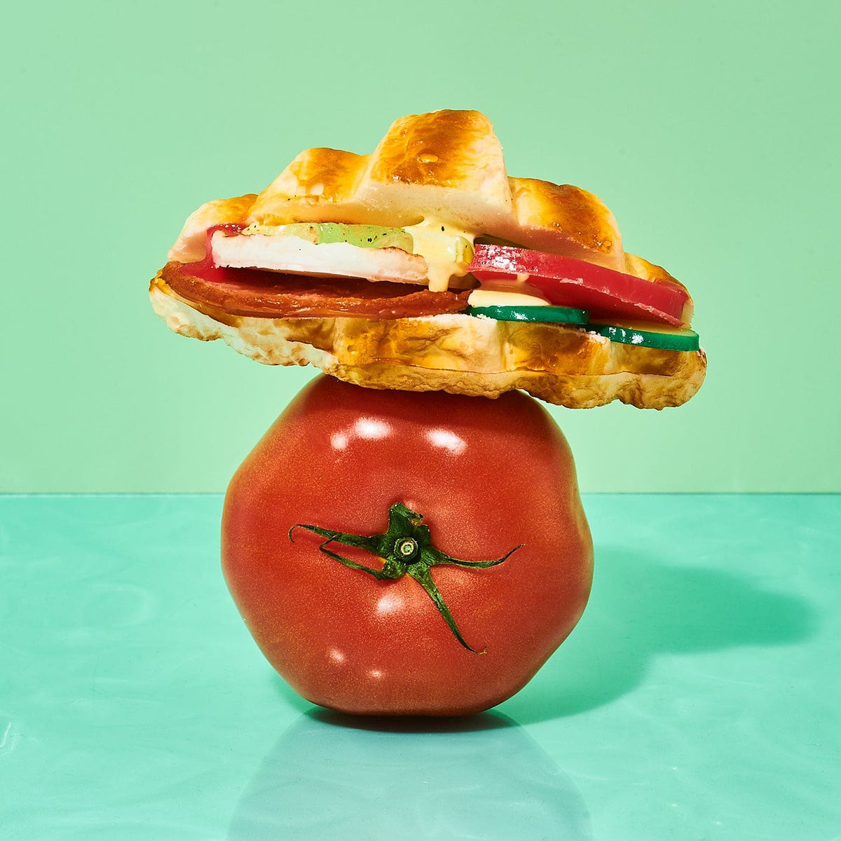 Bread Sandwich Ornament 0722 - Holiday22 - Sandwichesbutter