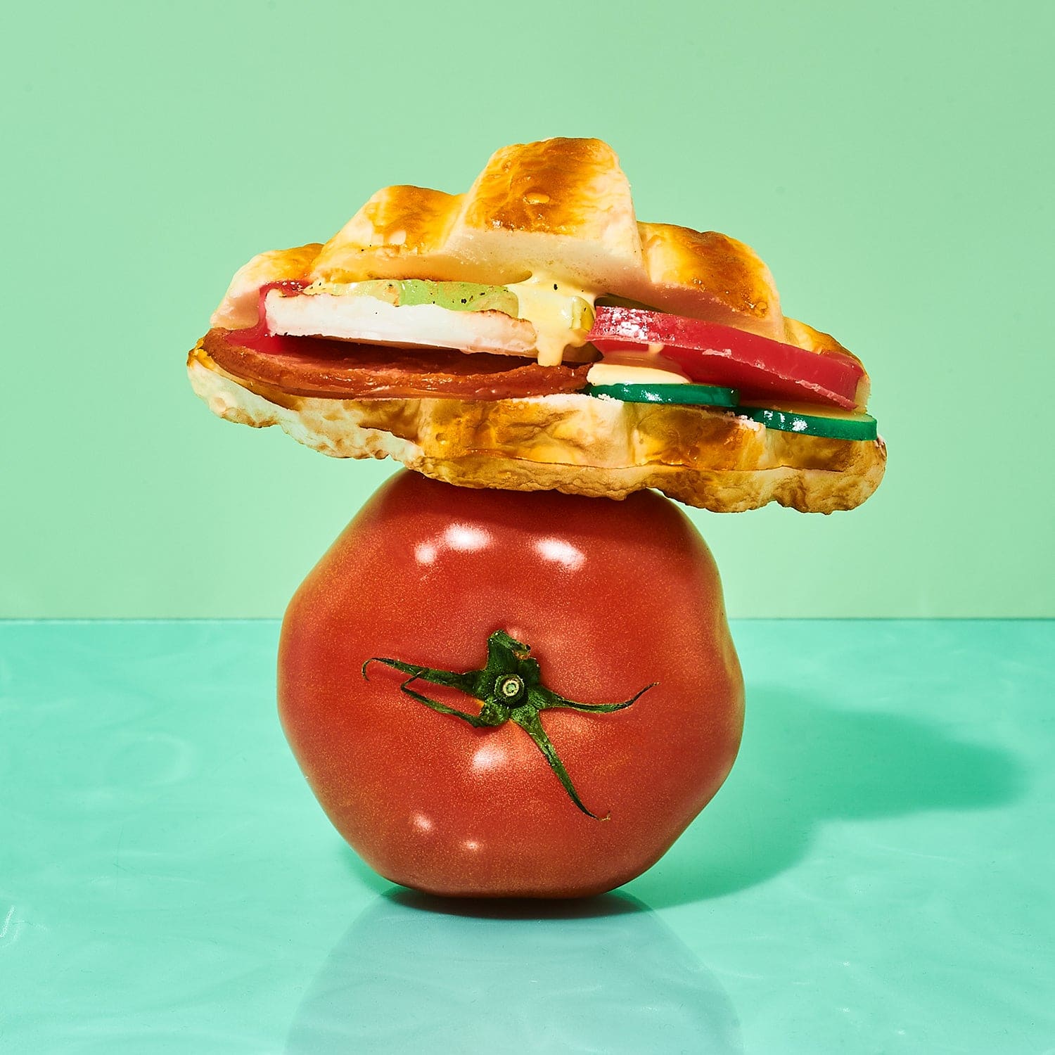 Bread Sandwich Ornament 0722 - Holiday22 - Sandwichesbutter