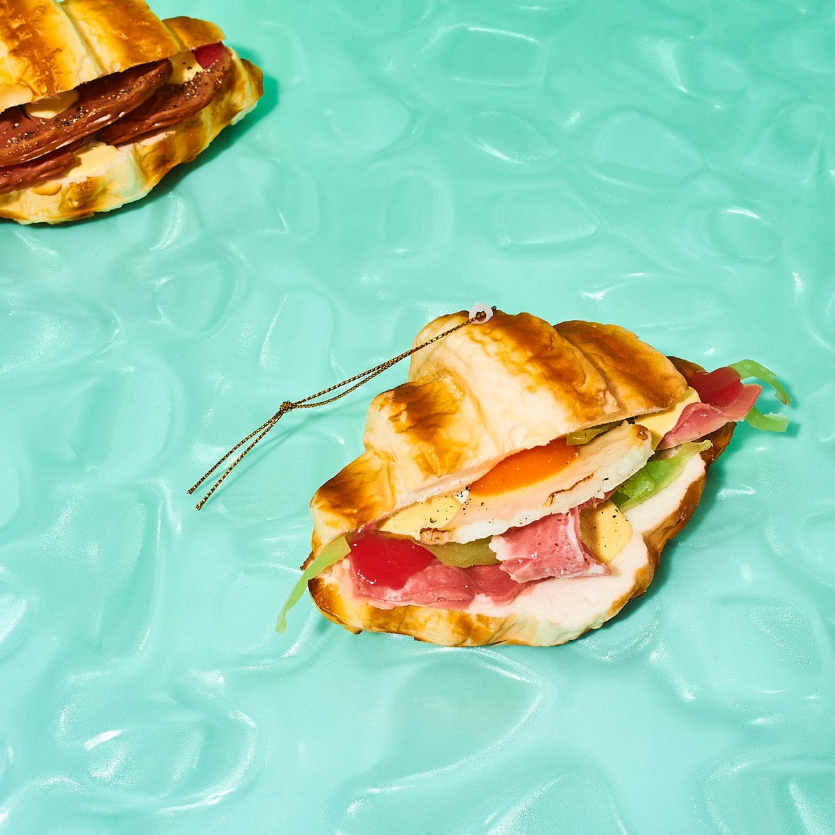 Bread Sandwich Ornament 0722 - Holiday22 - Sandwichesbutter
